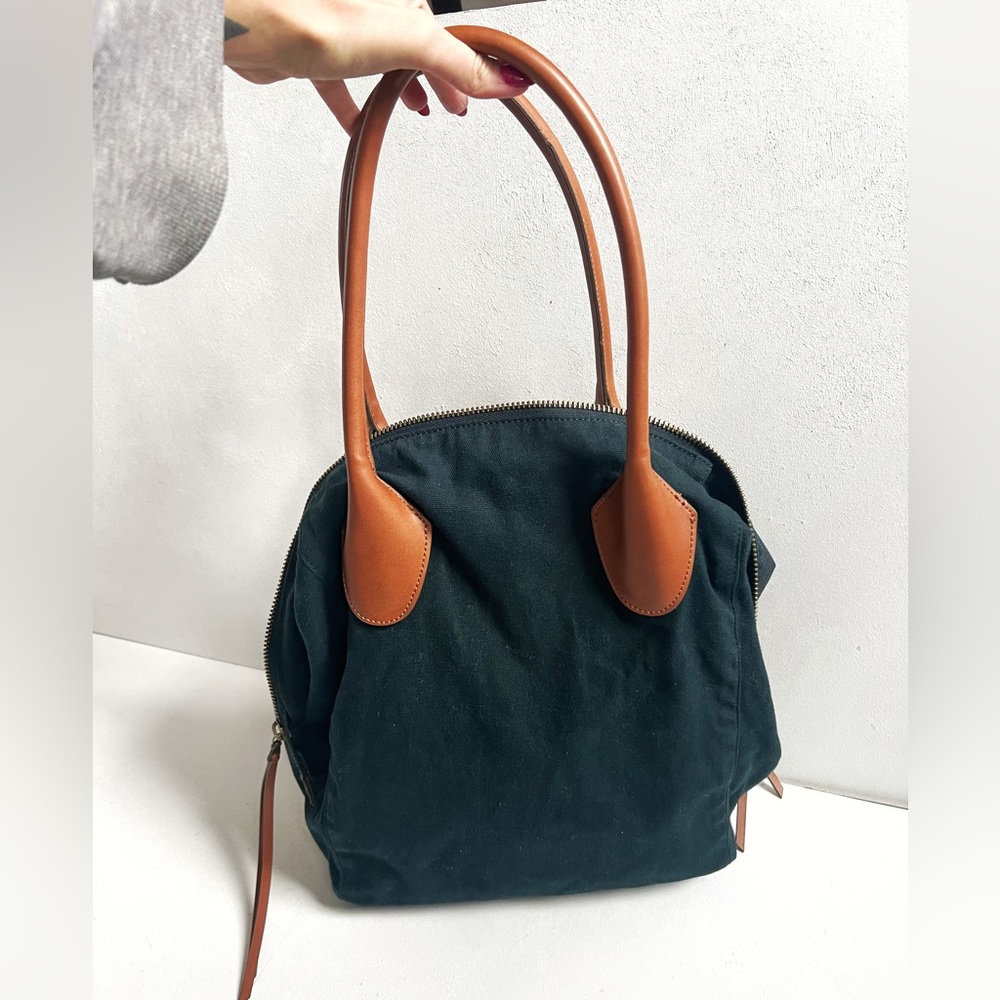 Linea Pelle | Leather & Canvas Bag